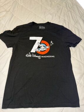 70th Anniversary Black Graphic T-Shirt